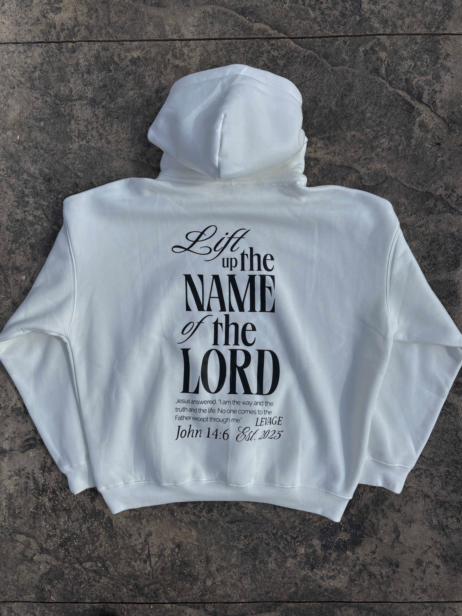 Levage Rise in Faith Hoodies