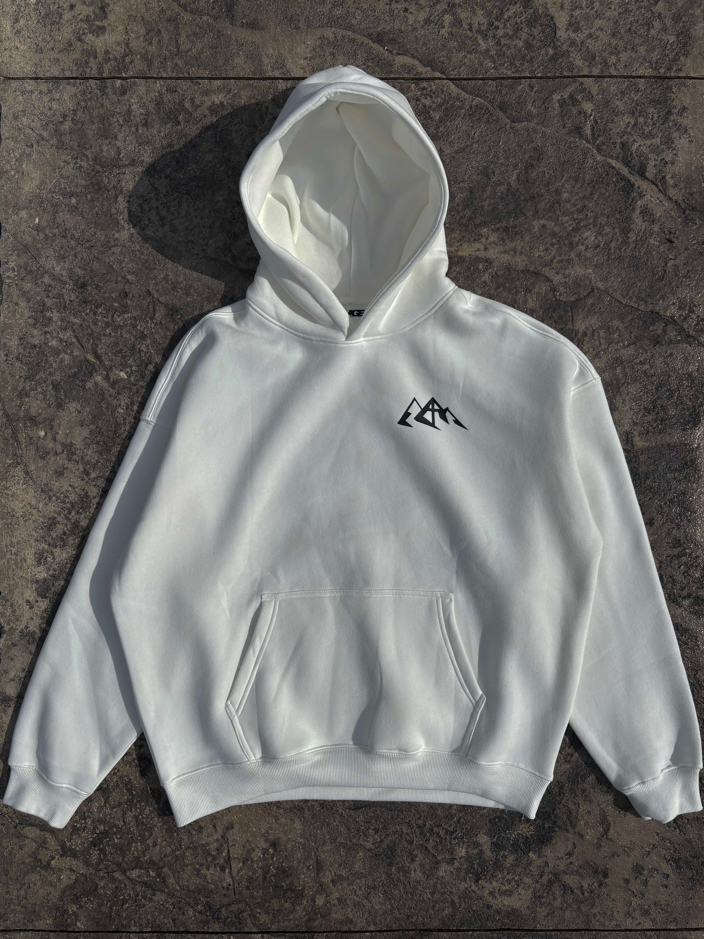 Levage Faith hoodie featuring comfortable front and back design, stylish hood, perfect for cozy, formal wear.
