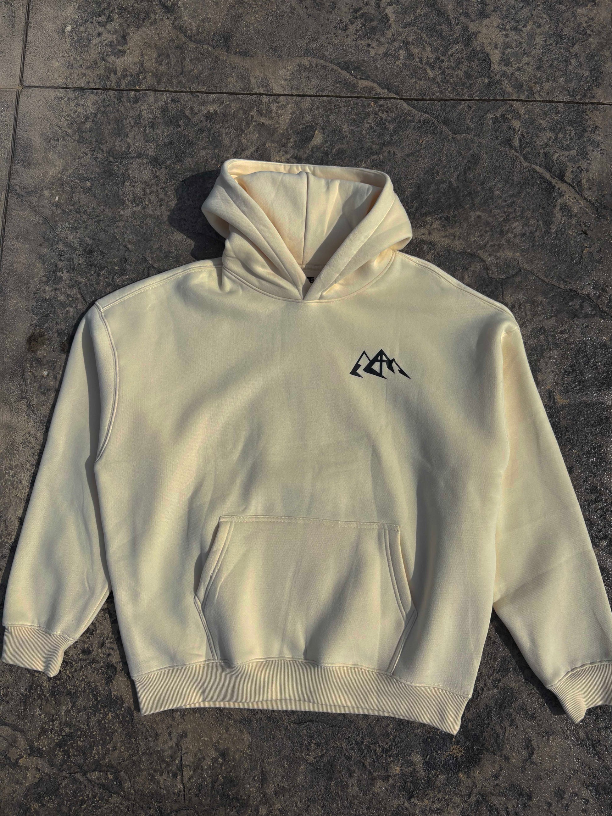 Levage Faith hoodie featuring comfortable front and back design, stylish hood, perfect for cozy, formal wear.